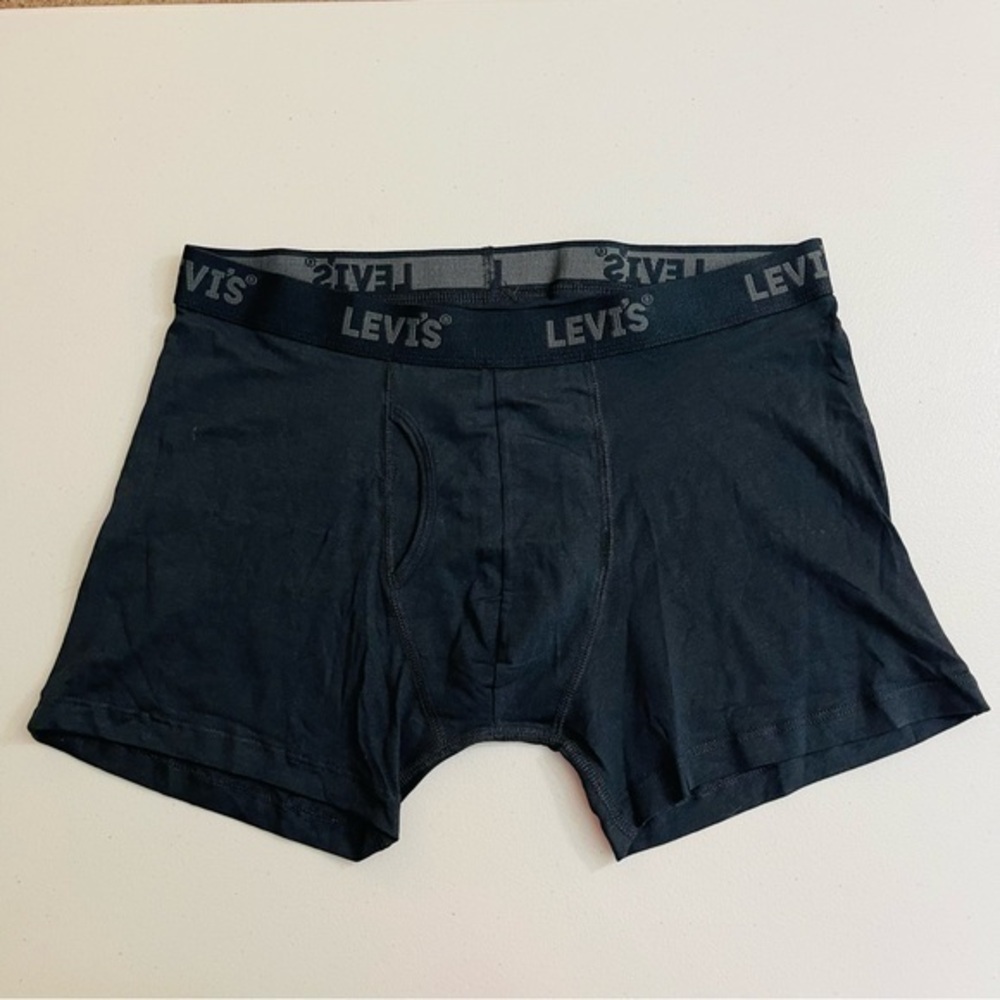 Levi's Boxer Briefs Men Size Large Black